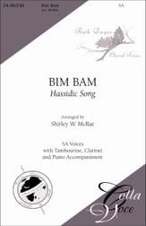 Bim Bam SA choral sheet music cover